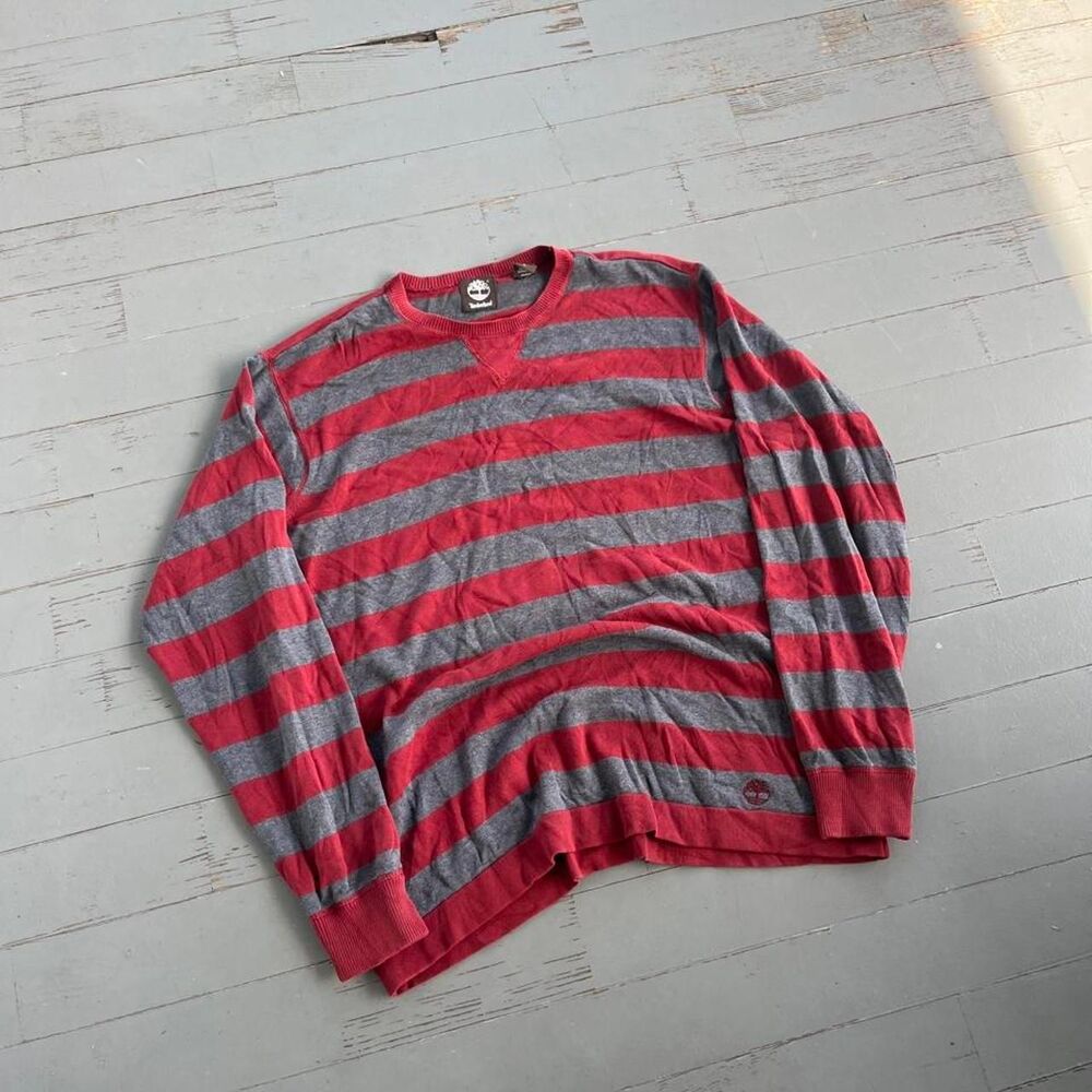 Timberland Old Money Y2K Striped Longsleeve Shirt